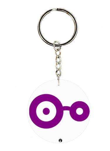 Anime Digimon Double Side Printed Keychain