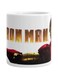 Iron Man Printed Mug White/Red/Gold
