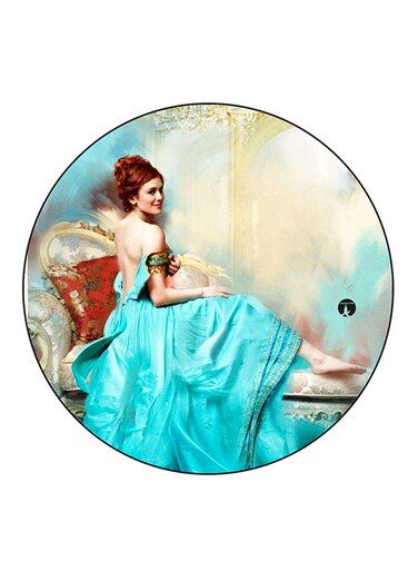 Woman Printed Fridge Magnet Multicolour