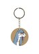Cartoon Printed Keychain