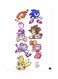 Video Game Sonic Metal Plate Poster Multicolour 15x20centimeter