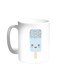 Cartoon Graphics - Ice Cream Printed Coffee Mug White 11 ounce