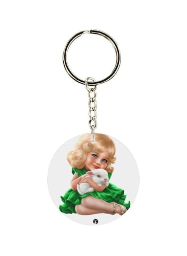 Girl Themed Keychain