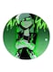 Danny Phantom Printed Fridge Magnet Round Multicolour