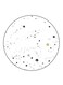 Stars Printed Fridge Magnet Multicolour