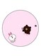 Bear And A Rabbit Printed Fridge Magnet Multicolour