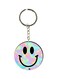 Smiley Printed Double Sided Keychain