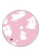 Rabbits Printed Fridge Magnet Multicolour