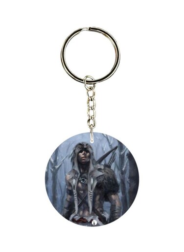 Assassins Creed Printed Keychain