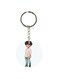 Single Sided Character Printed Keychain