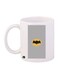 Batman Printed Coffee Mug White/Grey/Yellow