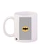 Batman Printed Coffee Mug White/Grey/Yellow