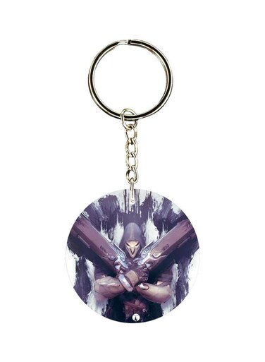 Overwatch Double Side Printed Keychain