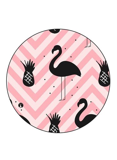 Flamingos Printed Fridge Magnet Multicolour