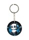 Music Panda Printed Keychain