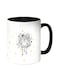 Stars And Dreams Printed Coffee Mug White/Black 11ounce