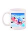 Sonic Printed Mug White/Blue/Pink Standard Size