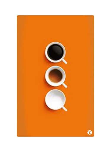 Printed Fridge Magnet Multicolour 8.5x0.4x5.5cm