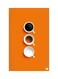 Printed Fridge Magnet Multicolour 8.5x0.4x5.5cm