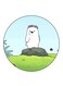 We Bare Bears Printed Fridge Magnet Multicolour