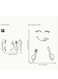 Vinyl Wall Decals - Fork, Coffee Cup &amp; Fashion Glasses Designs   Waterproof &amp; Removable for Fridge, Glass &amp; Home Decor