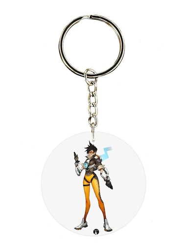Overwatch Double Side Printed Keychain