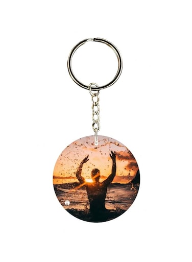 Sunset Printed Keychain