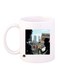 Video Game Scene Printed Coffee Mug White/Blue/Black