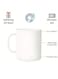 Best Cat Mom Ever Coffee &amp; Tea Mug, 11oz White Mug with Double Side Print - Ideal Gift for Mom, Perfect Blend of Style and Substance for Your Morning Coffee or Tea   Reusable Cup for Home or Office