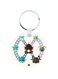 Digimon Anime Wooden Keychain