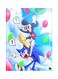 Video Game Sonic Metal Plate Poster Multicolor 15x20centimeter