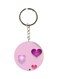 Hearts Printed Keychain