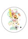 Dog Printed Fridge Magnet Multicolour