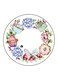 Food Printed Fridge Magnet Round Multicolour