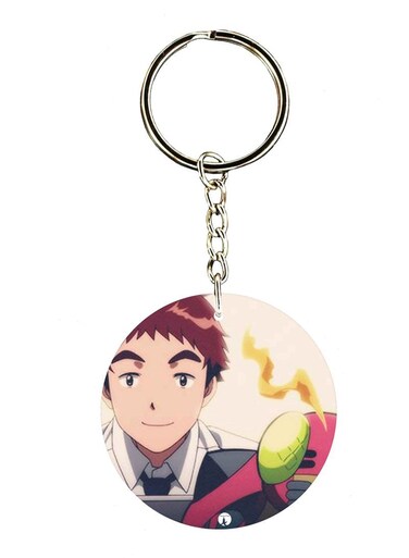 The Anime Digimon Double Side Printed Keychain