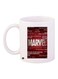 Marvel Printed Coffee Mug White/Red 11ounce
