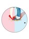 Boy And Girl Printed Fridge Magnet Multicolour