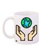 Save Earth Printed Coffee Mug White/Blue/Green 11ounce