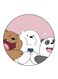 We Bare Bears Printed Fridge Magnet Multicolour