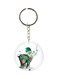 Double Sided Elephant Printed Keychain
