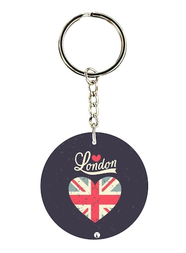 English Phrases Printed Keychain