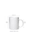 RYN&reg; Ceramic Coffee Mug with Initial Design Printed Gift for Coffee and Tea Lovers 11 Oz alphabet B