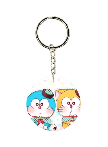 Doremon Printed Keychain