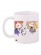 Printed Coffee Mug White/Purple/Blue