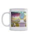 Rick And Morty Printed Mug White/Blue/Green 350ml
