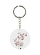 Flower Printed Keychain