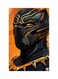 Printed Fridge Magnet Multicolour 8.5x0.4x5.5cm