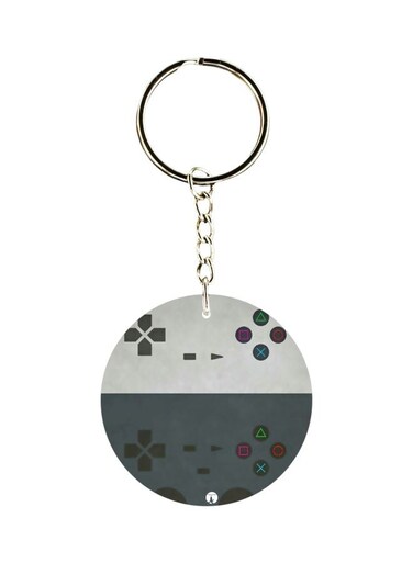 Controller Buttons Themed Keychain