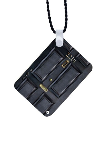 TV Show Sherlock Printed Car Mirror Pendant