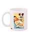 Dog Printed Coffee Mug White/Blue/Yellow